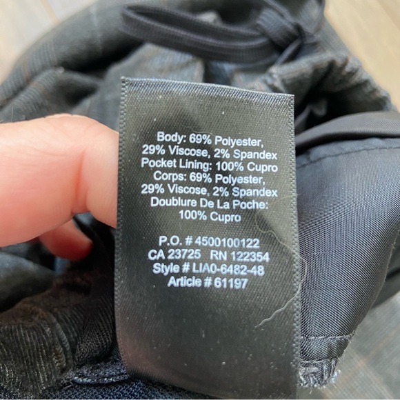 Babaton Grey Plaid Jimmy Pant - Picture 10 of 14